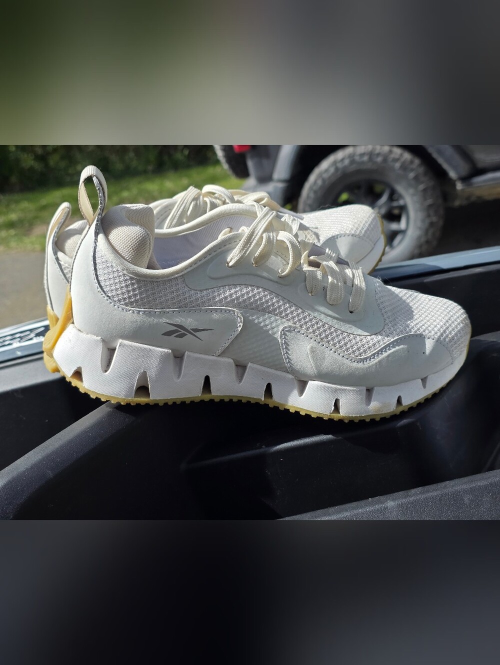 Reebok Women's White Athletic Sneakers